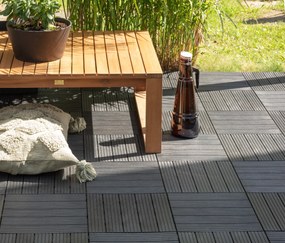 Gumová dlaždica COSMOPOLITAN 30 x 30 cm, sivá MHEU5100184