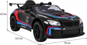 Ramiz BMW M6 GT3 autíčko na batérie pre deti čierne