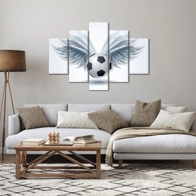 Obraz - Balón s krídlami (150x105 cm)