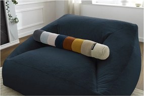 Tmavomodrý sedací vak z umelej kožušiny Lilibet – Bobochic Paris