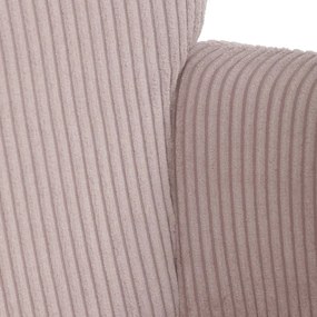 Kreslo ružové s podnožkou AK-L7285 PINK6