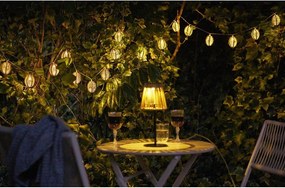 LED svetelná reťaz počet žiaroviek 10 ks na baterky dĺžka 180 cm Carlisle – House Nordic