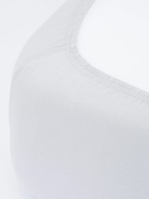 Jersey plachta Classic 140 x 200 cm – svetlo sivá