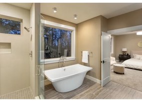 Kanlux 29242 - Kúpeľňové stropné svietidlo SANI 1xGU10/10W/230V IP44 matný chróm