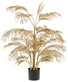 Emerald Umelý strom palma areca 105 cm zlatý 437354