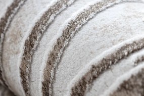 Koberec AKRYL VALS 0W1733 C56 46 abstrakcia 3D slonia kosť / béžový