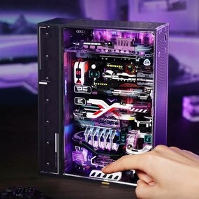 RoboTime 3D mechanická skladačka guľôčkövej dráhy Mesto budúcnosti