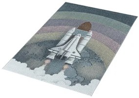 Koberce Breno Kusový koberec FUNNY 2111 Blue, modrá, viacfarebná,120 x 170 cm