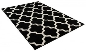 Kusový koberec Berda čierny 160x220cm