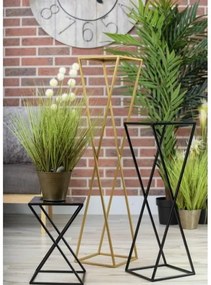 Stojan na kvety 70x24 čierna