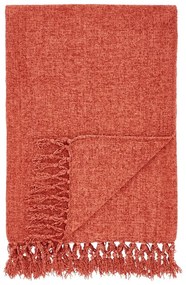 Deka zo ženilky v tehlovej farbe 130x170 cm Wilson – Catherine Lansfield