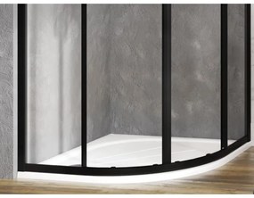 Ravak XA237701010 - Sprchová vanička štvrťkruhová ELIPSO 90x90 cm biela