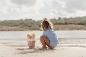 Sada na piesok vedierko so zmrzlinou Ocean Dreams Pink