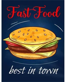 Ceduľa Restaurant Menu - Fast Food Best in Town