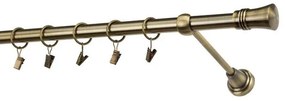 Garniže 19mm - jednoradové - CAPRI - antik