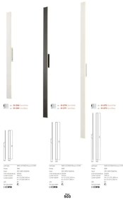 Redo 01-2770 - LED nástenné svietidlo WAPI LED/30W/230V 119 cm biele