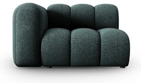 Tyrkysovomodrý modul pohovky (ľavý roh) Lupine – Micadoni Home