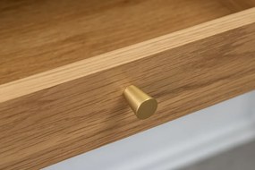 Konzolový stolík Atelier 120 cm prírodný dub