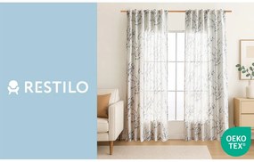 Krémovobiely záves 135x250 cm Ramita – Restilo