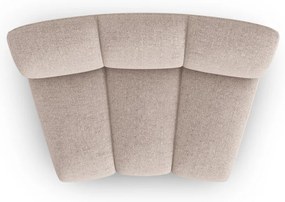 Béžový modul pohovky (stredový diel) Lupine – Micadoni Home