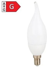 Diolamp SMD LED žiarovka matná Candle Tip C37 7W/230V/E14/3000K/560Lm/200°