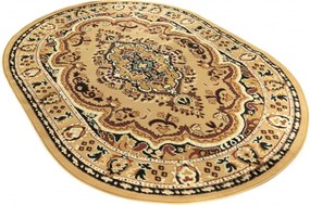 TA Koberec E951A TMAVOBÉŽOVÝ ATLAS PP OV Rozmer: 60x100 cm