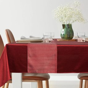 OBRUS GLAMO SADA 140X220 CM, 33X220 CM BORDOVÁ