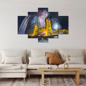 Obraz - Silvestrovská noc (150x105 cm)