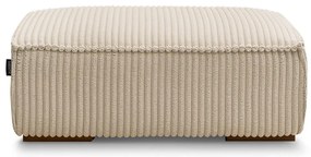 Svetlohnedá menčestrová podnožka Chelsea – Bobochic Paris