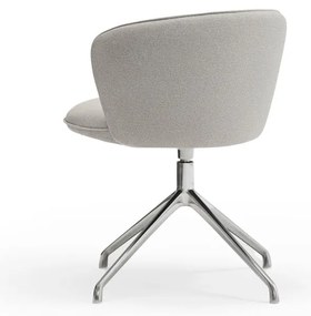 Svetlosivé čalúnené jedálenské kreslá v súprave 2 ks Add – Teulat