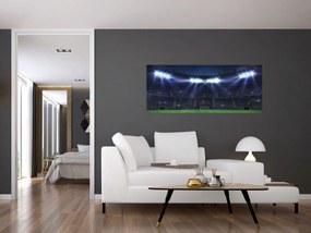 Obraz - Futbalový štadión (120x50 cm)