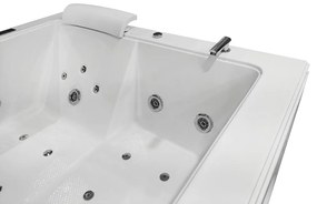 M-SPA - Kúpeľňová vaňa SPA s hydromasážou 180 x 150 x 62 cm