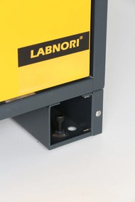 Požiarna skriňa na nebezpečné látky, typ 90, 1200 × 615 × 1950 mm, 2dverová