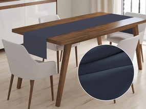 Biante Dekoračný behúň na stôl Rongo RG-066 Tmavo sivý 35x120 cm
