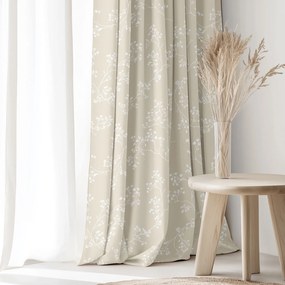 Goldea dekoračný záves - popínavé rastliny 140x150 cm