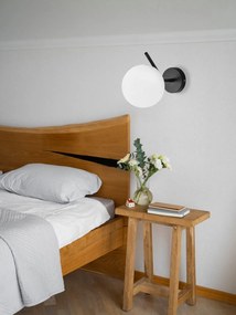 Toolight Toolight, nástenné svietidlo 1xE27, G099-1W, čierna, OSW-09724