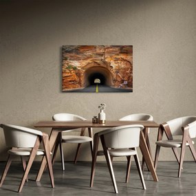 Obraz - tunel v skale (90x60 cm)