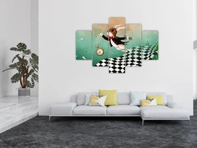 Obraz - Fantasy zajačik (150x105 cm)