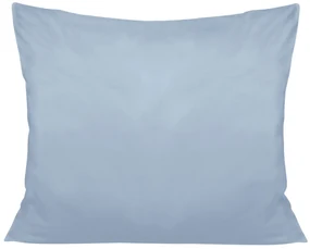 SATÉNOVÁ OBLIEČKA NA VANKÚŠ 50X80 CM SVETLOMODRÁ