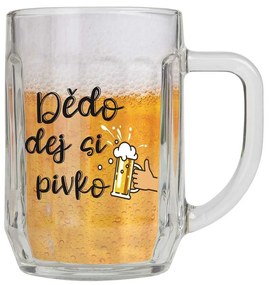 Bohemia Gifts Darčekový polliter - Pro dědečka, 500 ml