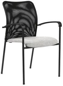 OFFICE PRO Konferenčná rokovacia stolička TRITON BLACK SL sivá