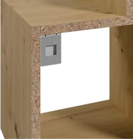 Nástěnná police Alitty 96 cm dub Artisan