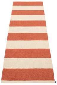 Vnútorný a vonkajší behúň v tehlovo-krémovej farbe 70x225 cm Bob Brick – Pappelina