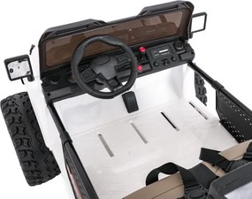 Elektrické autíčko Extreme Sport 4x4 biele