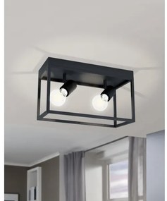 Eglo 98332 - Stropné svietidlo SILENTINA 2xE27/40W/230V