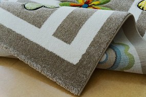 Berfin Dywany, Kusový koberec Smart Kids 22303 Beige, 120x180, béžová, detská izba