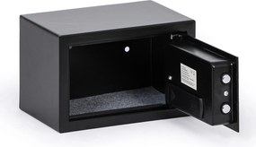 Nábytkový sejf s elektronickým zámkom a čítačkou odtlačkov prstov, 200 x 310 x 200 mm