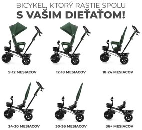 Trojkolka Aveo Mistic Green