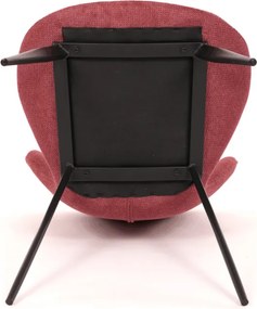 Jedálenská stolička červená DCL-1031 RED2