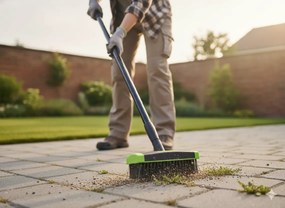 Garden Line 3-v-1 teleskopická kefa na burinu/dlažobné kamene